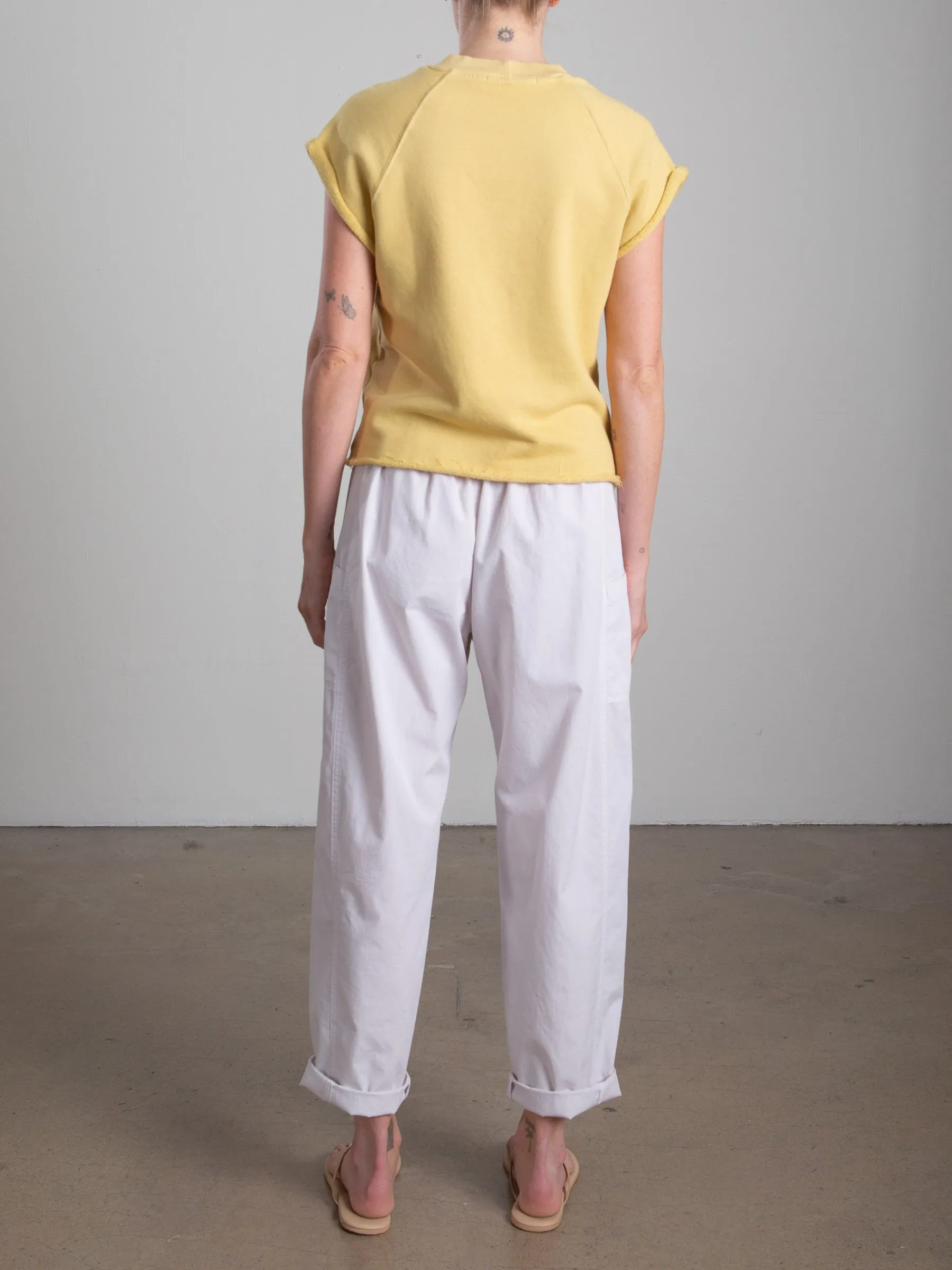 Torrance Pant in Paperweight Cotton - Fog