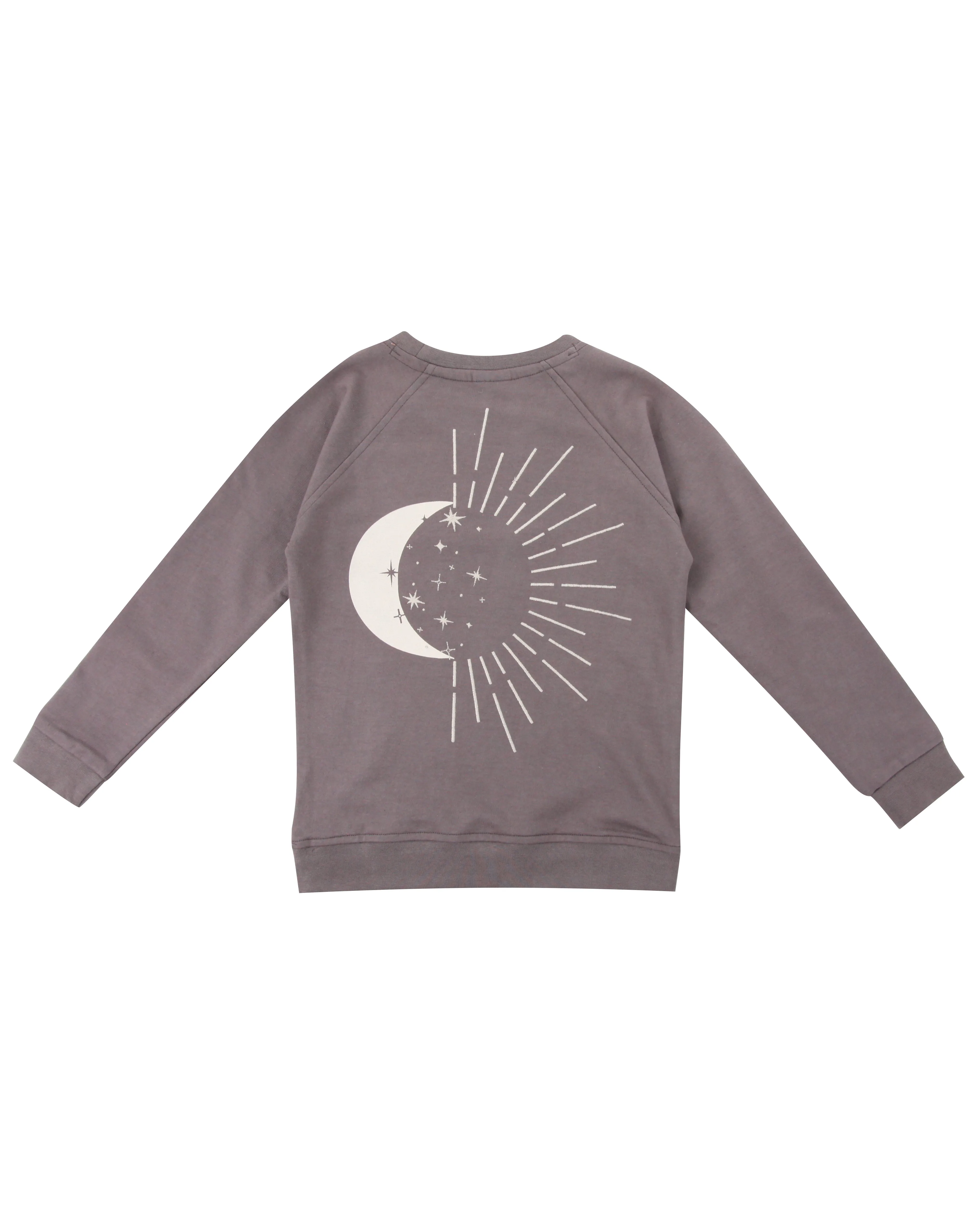 Turtledove Moon Motif Sweatshirt