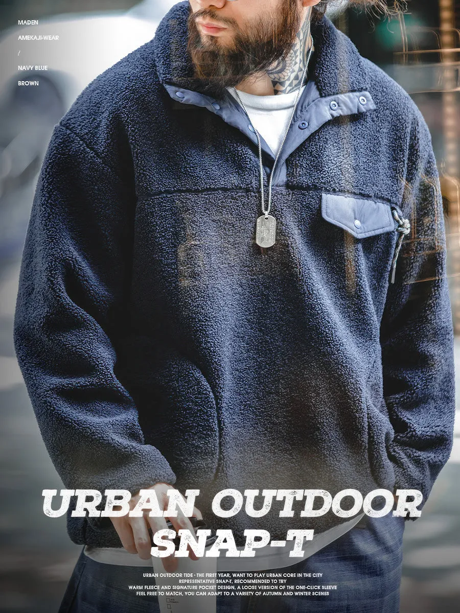 Urban Outdor Snap Sweatshirt