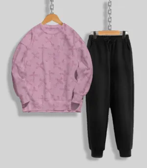 Winter Sweatshirt Set For Women